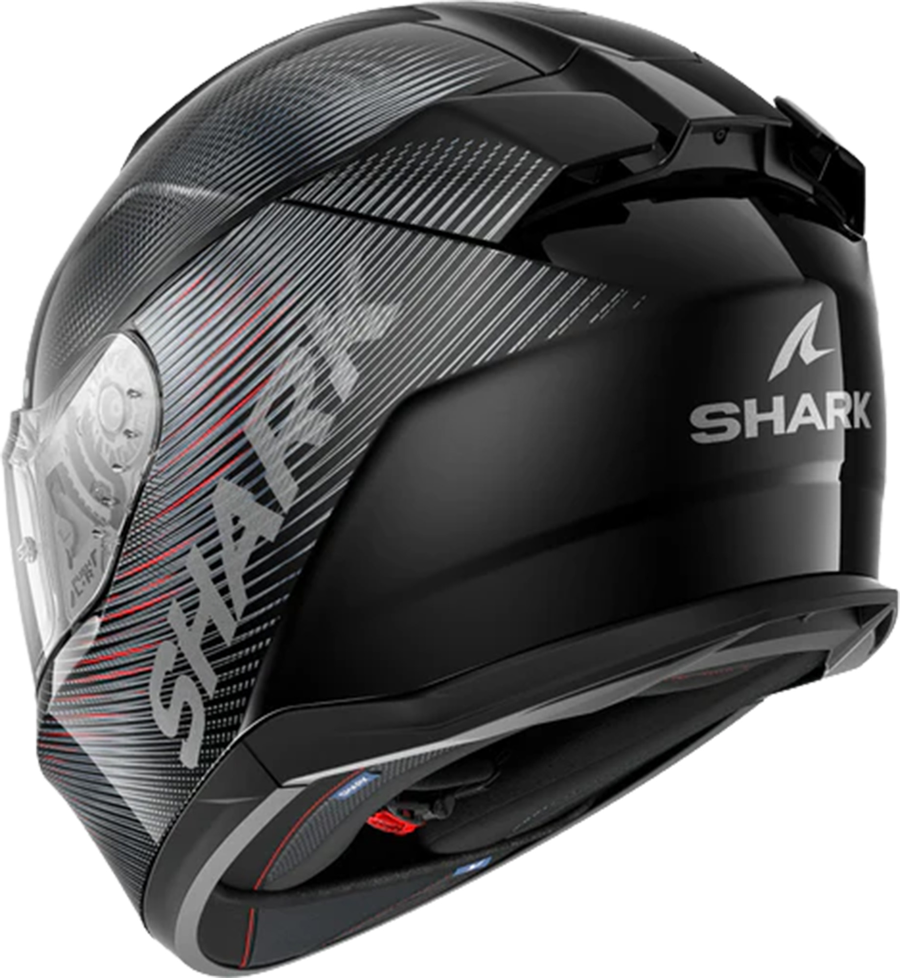 Shark D-Skwal 3 SP Lyne Helm schwarz/anthrazit/rot M (57/58) Abbildung 2