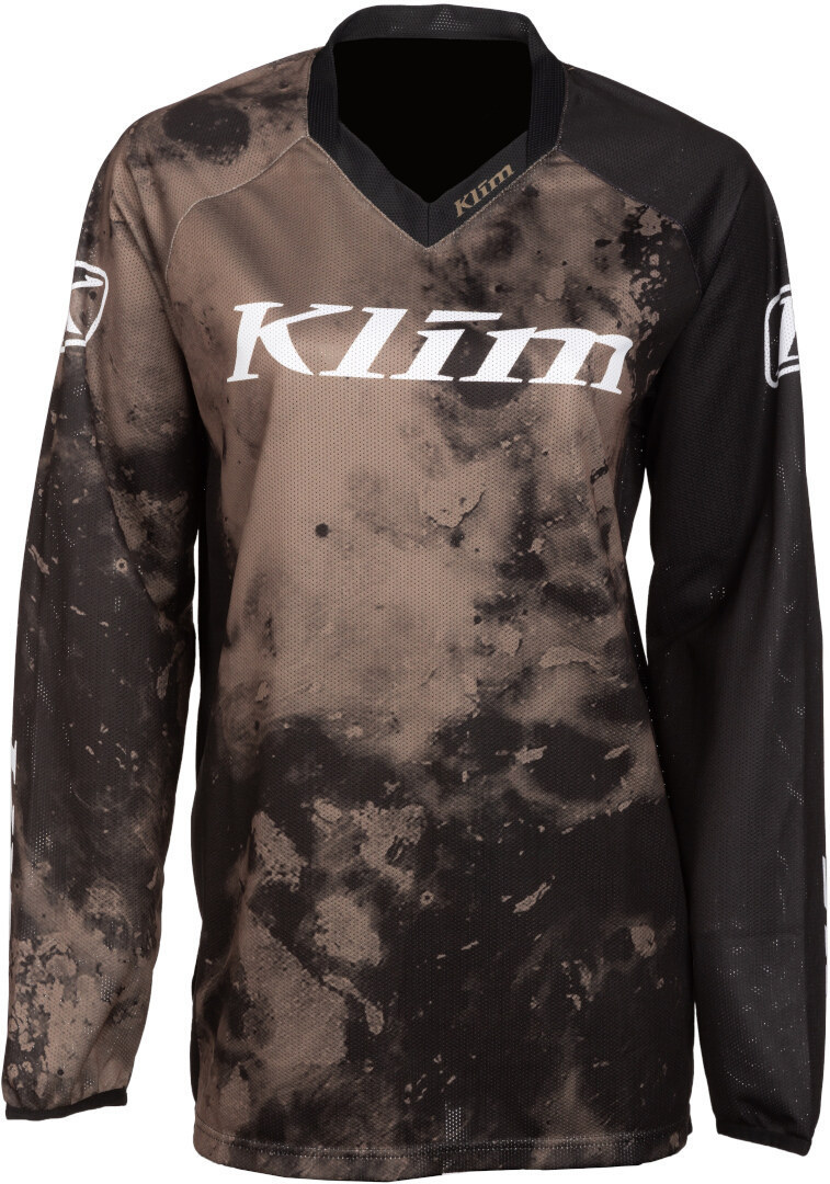 Klim XC Lite Corrosion 2023 Tricou feminin de motocross Negru/gri L Figura 5