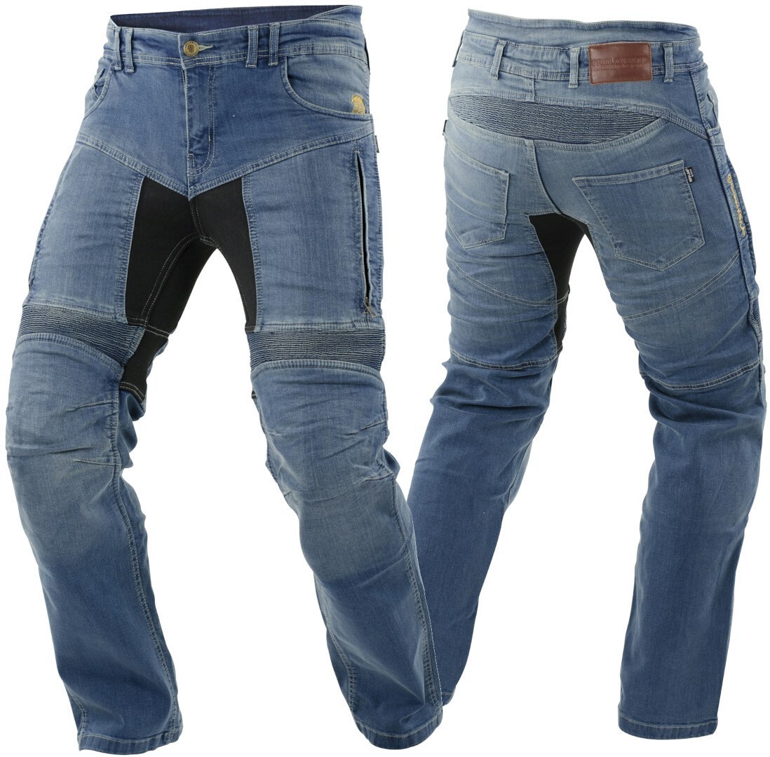 Trilobite Parado Doublelayer Jeans da moto blu 46/30 Figura 3