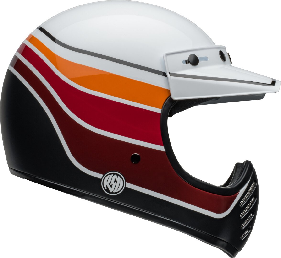 Bell Moto-3 RSD Saddleback Motocross hjälm färgstarkt XL (61/62) Figur 8