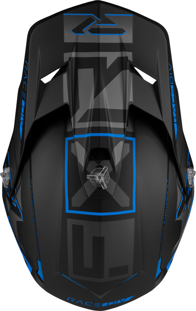 FXR Clutch Evo 2023 Cască de snowmobil Negru/Albastru XXL (63/64) Figura 5