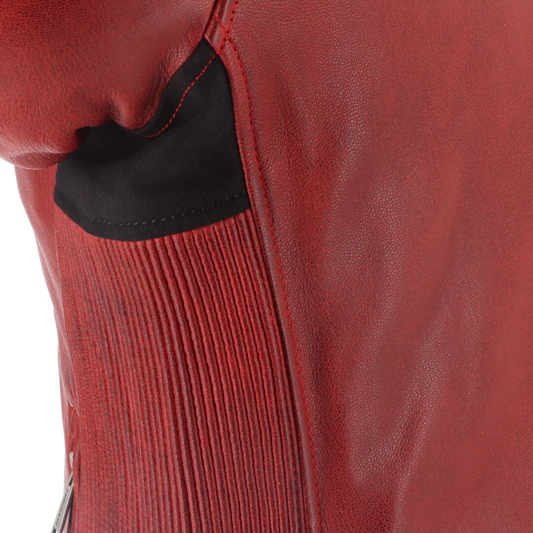 Helstons Jody Ladies Motorcycle Leather Jacket red XL Figure 6