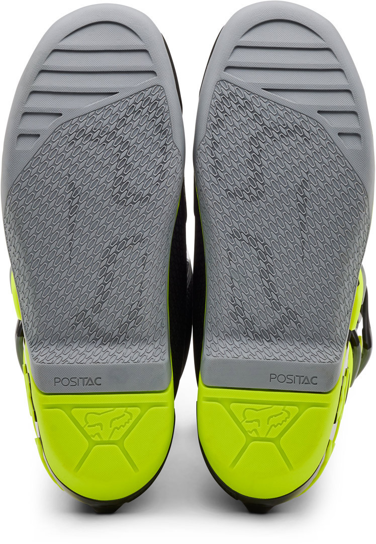 FOX Comp Bottes de motocross gris/jaune 12 Figure 3