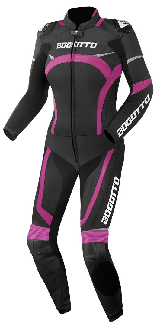 black/fuchsia