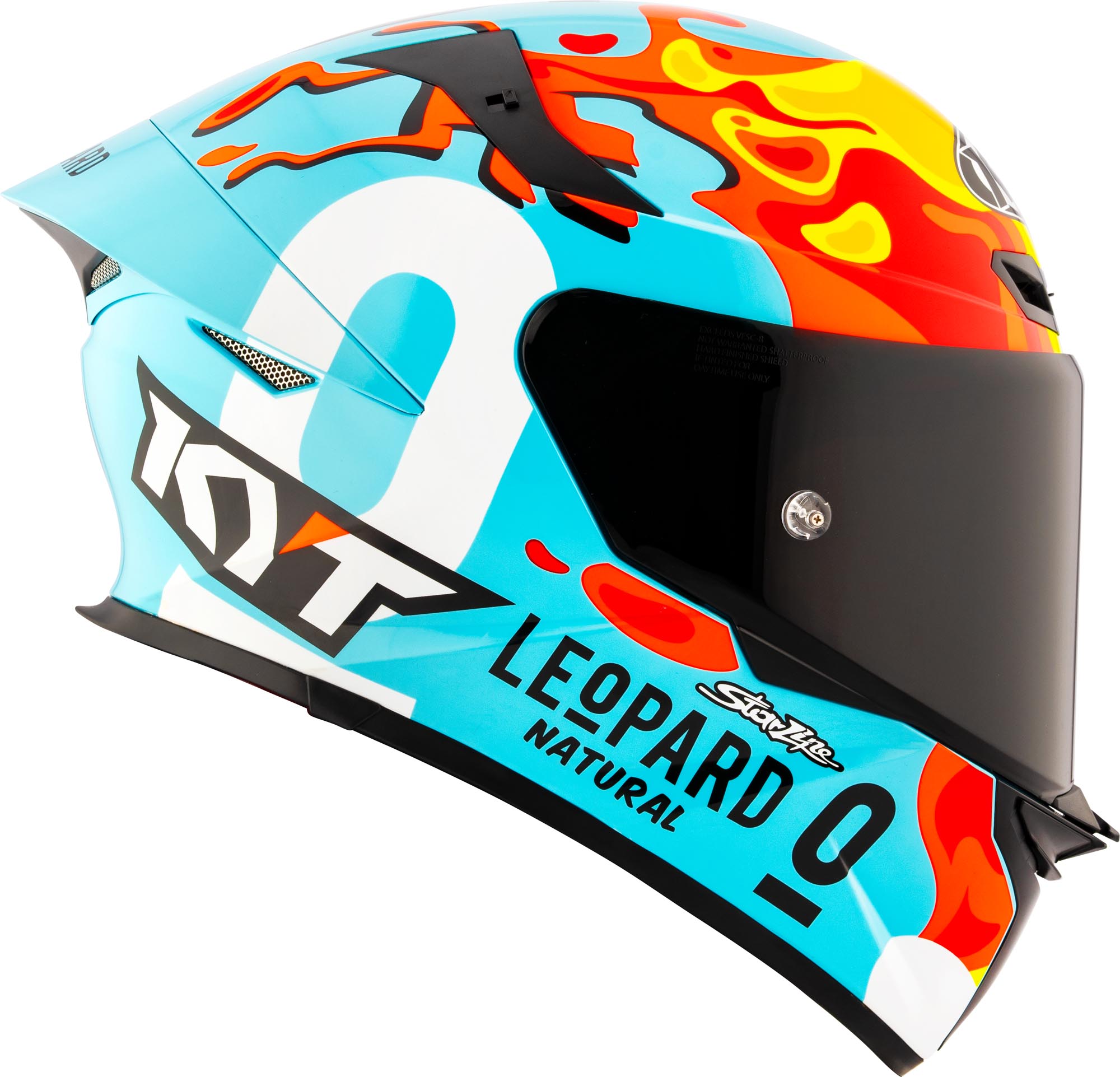 KYT TT-Revo Leopard Replica Aragon Casque M (57/58) Figure 6