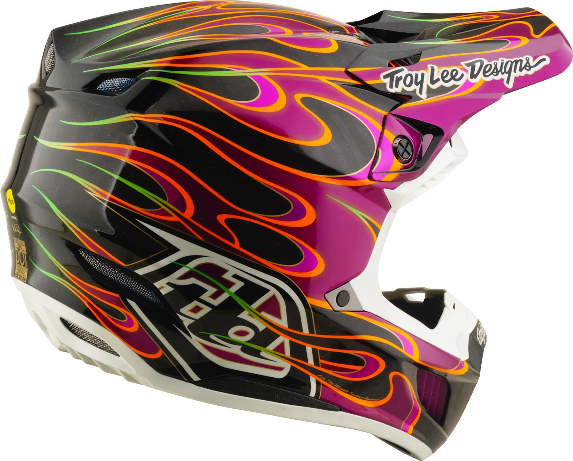 Troy Lee Designs SE5 Carbon MIPS Torched Casco da motocross M (57/58) Figura 4