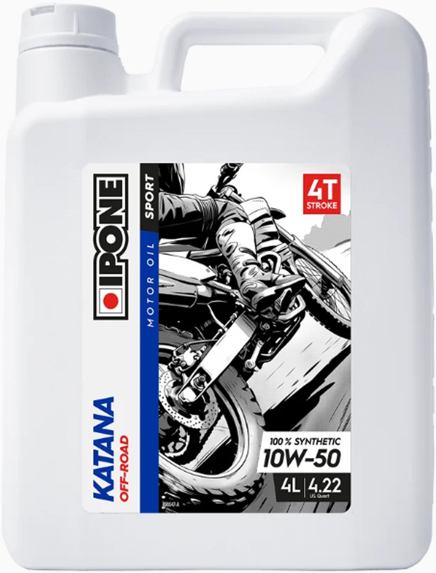 IPONE Katana Off Road 10W-50 Motorolja 4 liter Figur 1