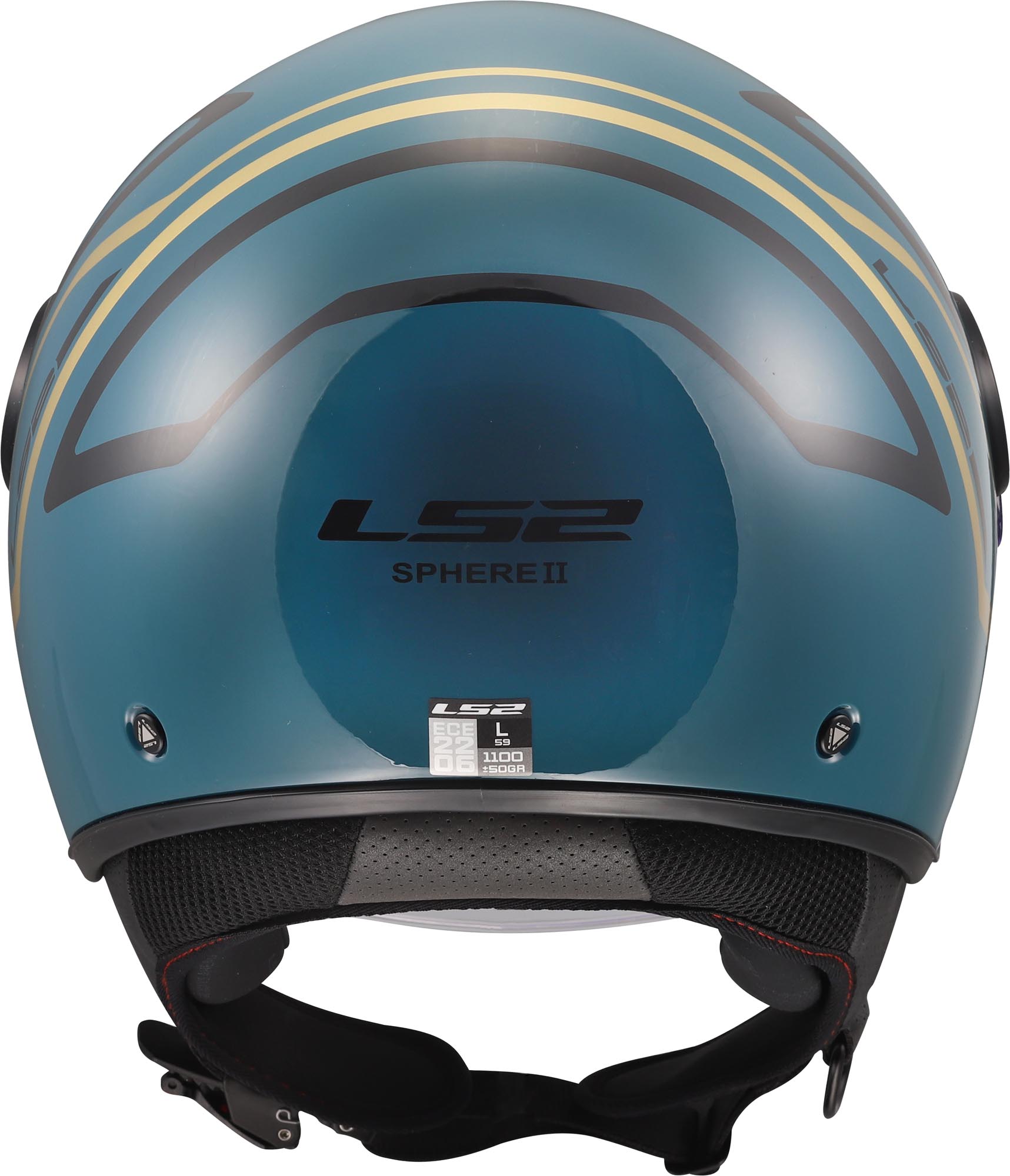 LS2 OF558 Sphere Lux II Minim Jethelm blau S (55/56) Abbildung 7