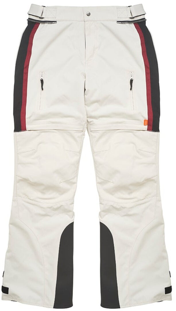 Fuel Rally 2 Motorrad Textilhose weiß 40 Abbildung 1