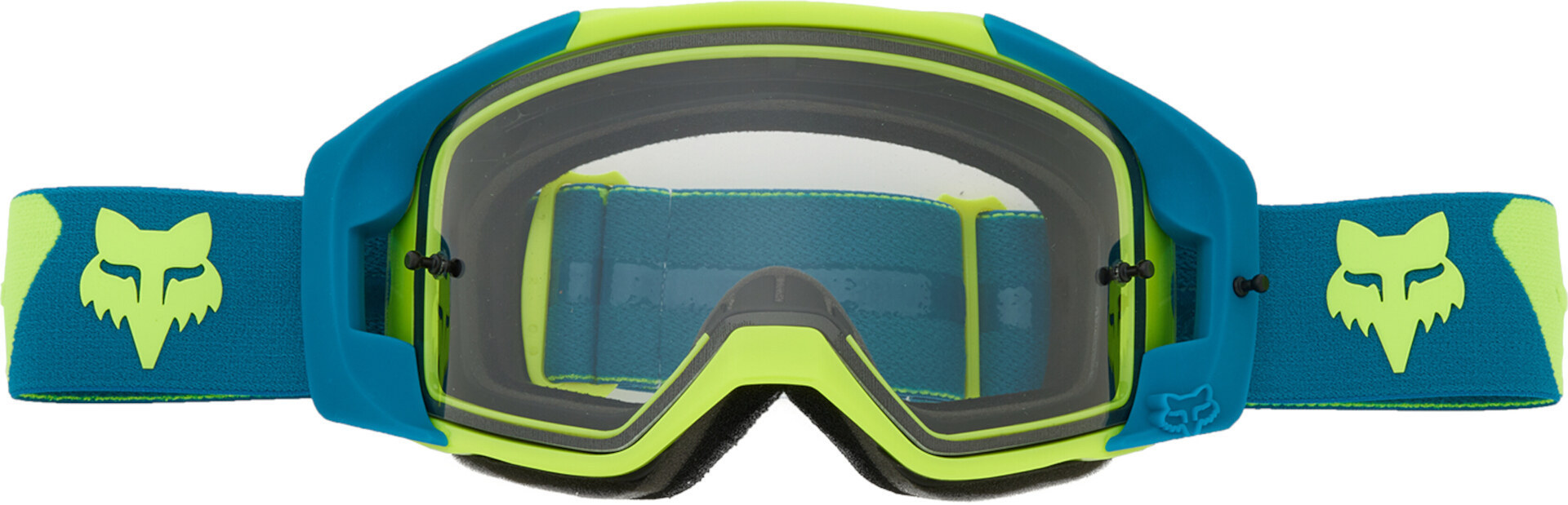 FOX Vue Core Ochelari de motocross Albastru/galben Figura 1