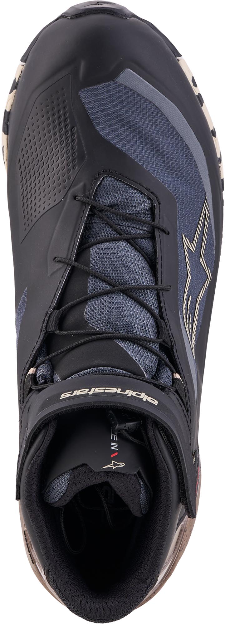 Alpinestars CR-X Gore-Tex wasserdichte Motorrad Schuhe schwarz/beige 11,5 Abbildung 6