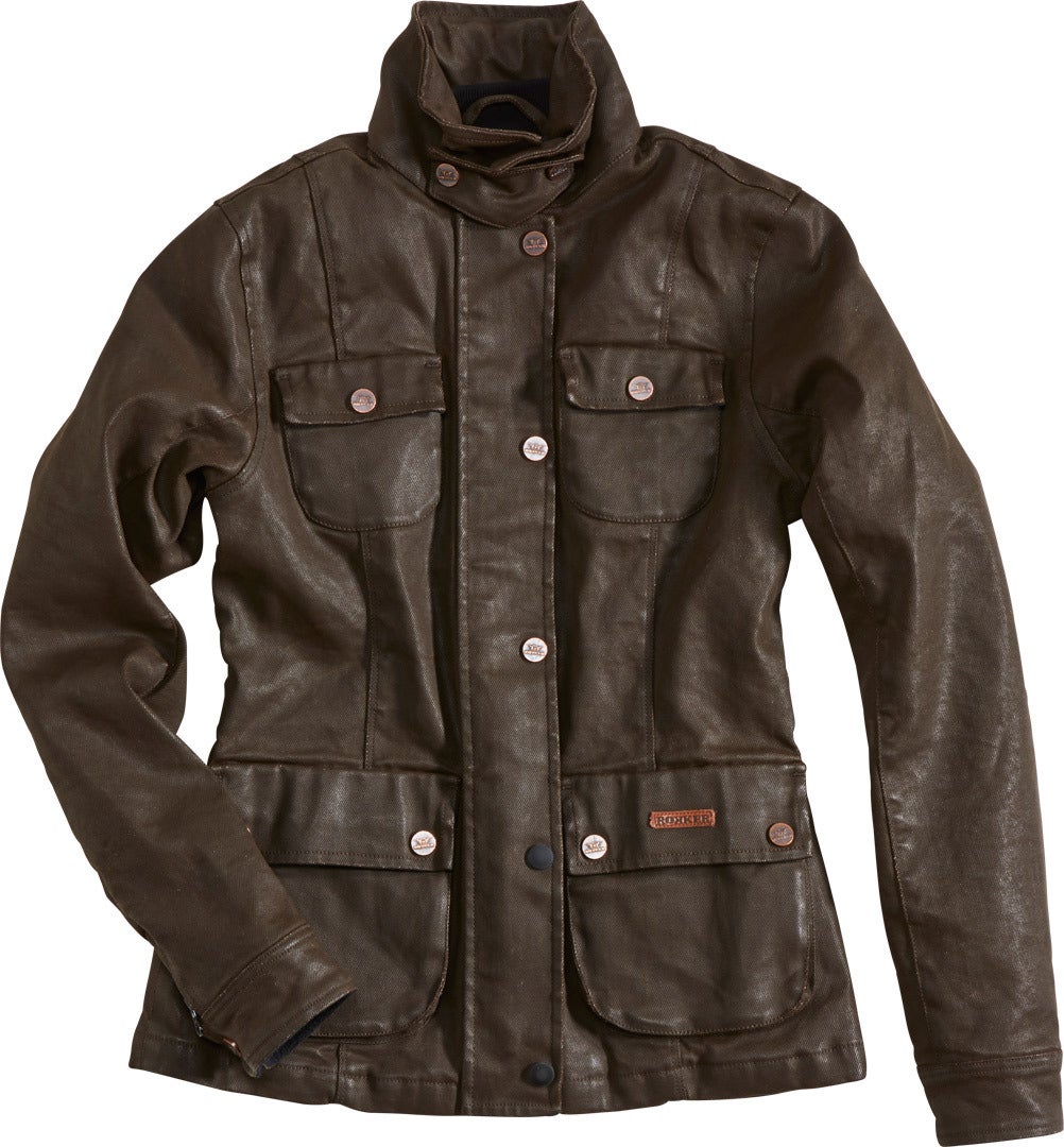 Rokker Rokkertech Women´s jas bruin 3XL Figuur 1