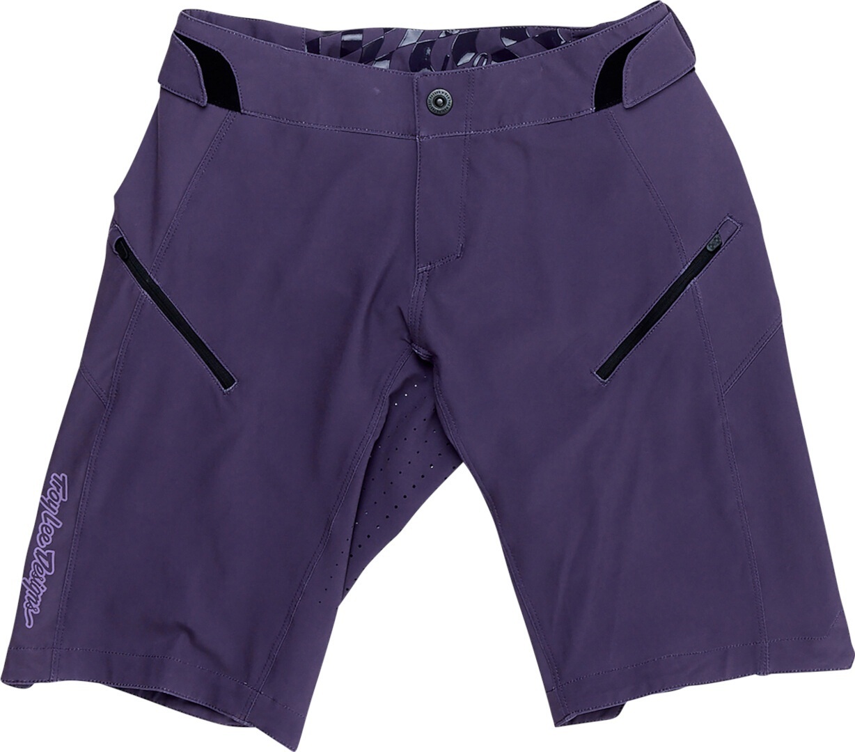 Troy Lee Designs Lilium Shell Solid Ladies Fiets kort paars L Figuur 1