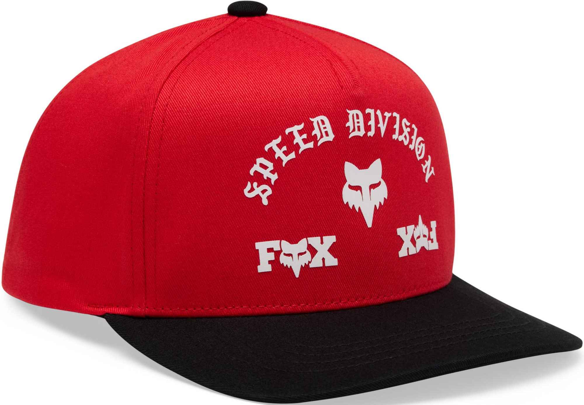 FOX Icon Șapcă Snapback pentru tineret Roșu/Negru Figura 1