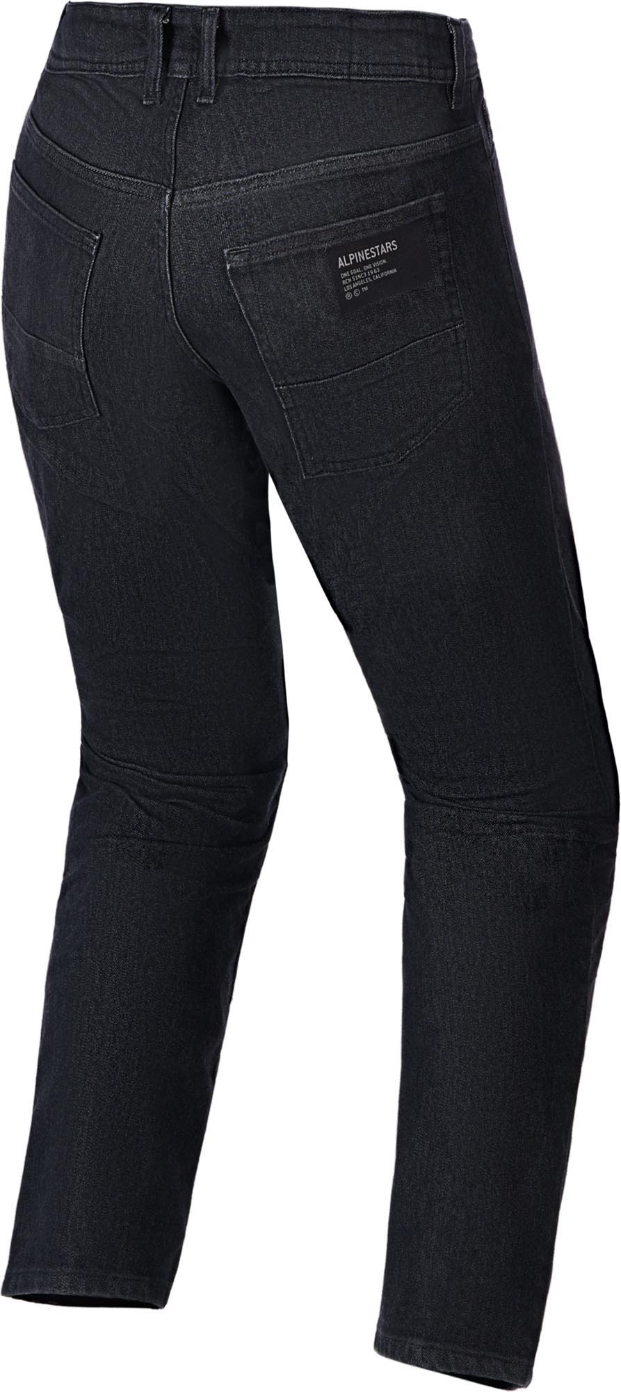 Alpinestars Flex-AST 5 Jeans moto noir délavé Short 32 Figure 2