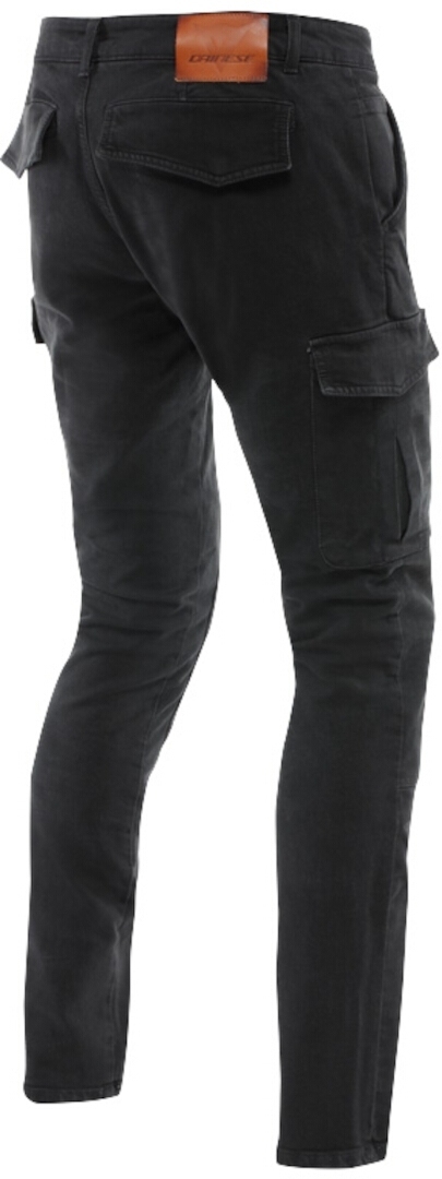 Dainese Cargo Slim Tapered Motorcykel Textil Byxor svart 39 Figur 2