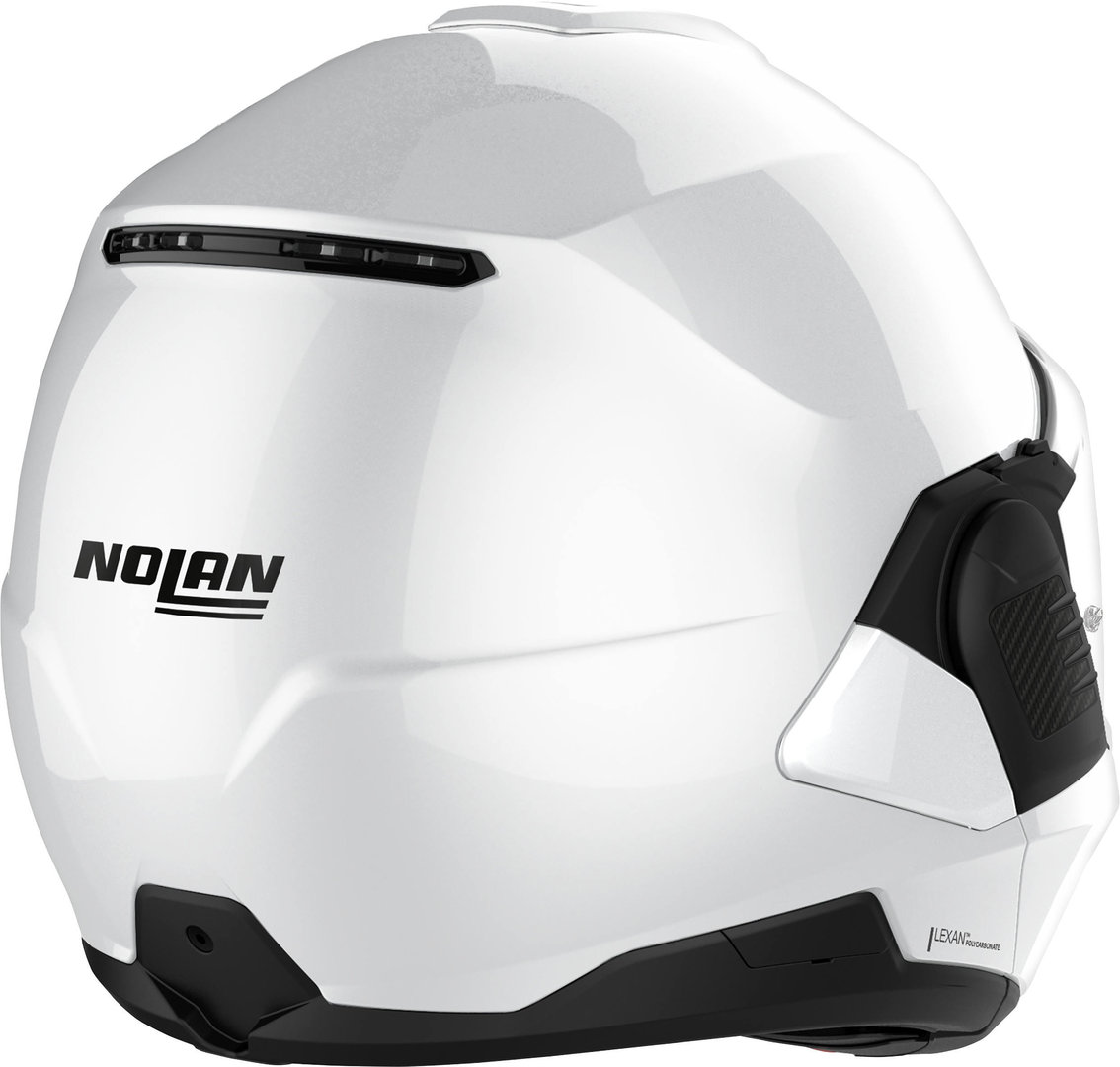 Nolan N120-1 06 Classic N-Com Helm Wit metallic Verlies (60) Figuur 4