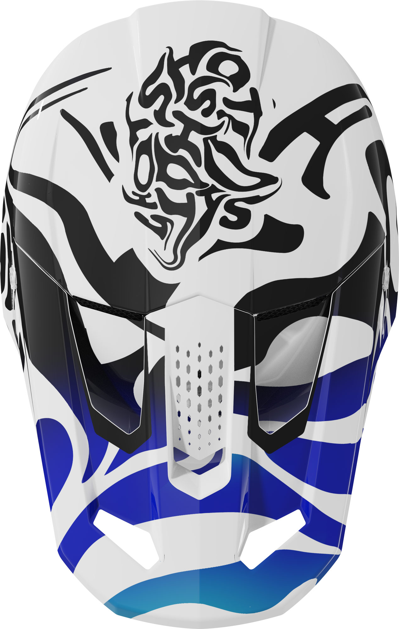 Shot Speed Ghost Casco da motocross blu S (55/56) Figura 2