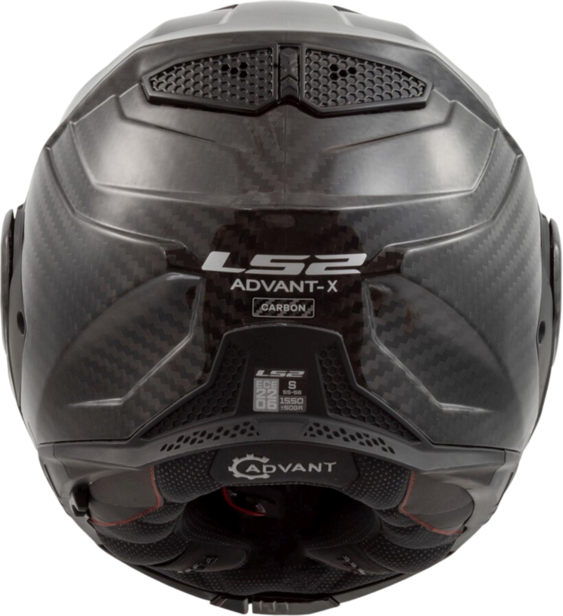 LS2 FF901 Advant X Carbon Hjelm Kulstof M (57/58) Figur 6