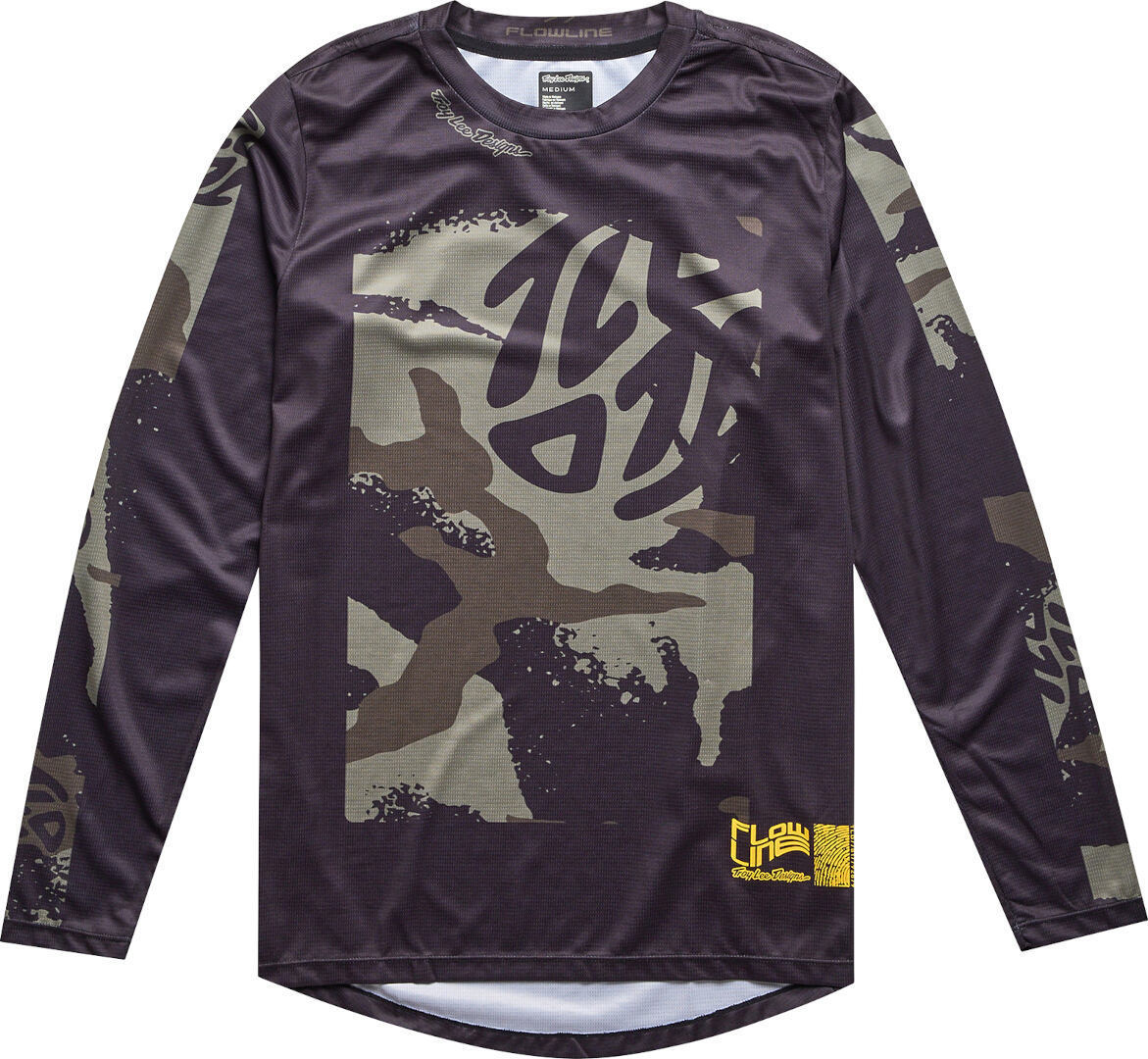Troy Lee Designs Flowline Confined Tricoul de bicicletă negru S Figura 1