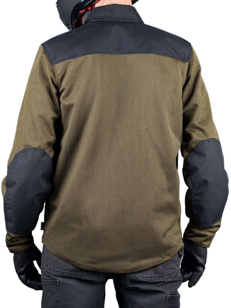 Icon Upstate Motocycle Mesh Textile Jacket brown/black XXL Figure 2