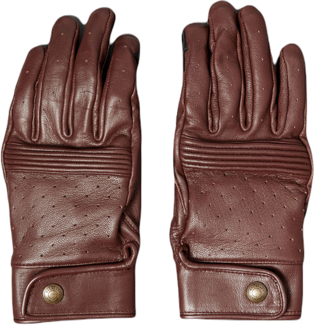 Belstaff Montgomery Perforerede motorcykelhandsker brun 2XL Figur 1