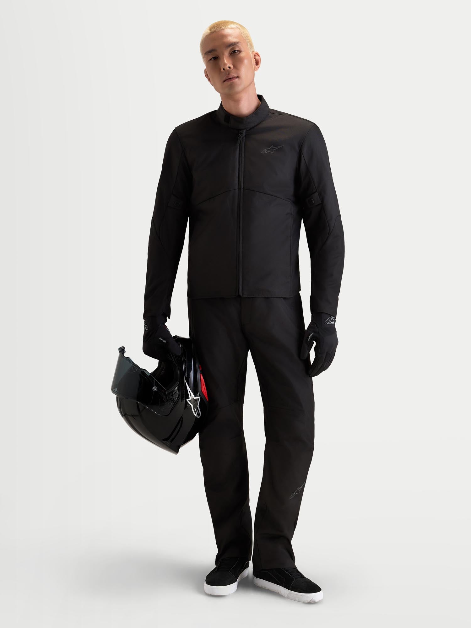 Alpinestars C-1 wasserdichte Motorrad Textiljacke schwarz 2XL Abbildung 3