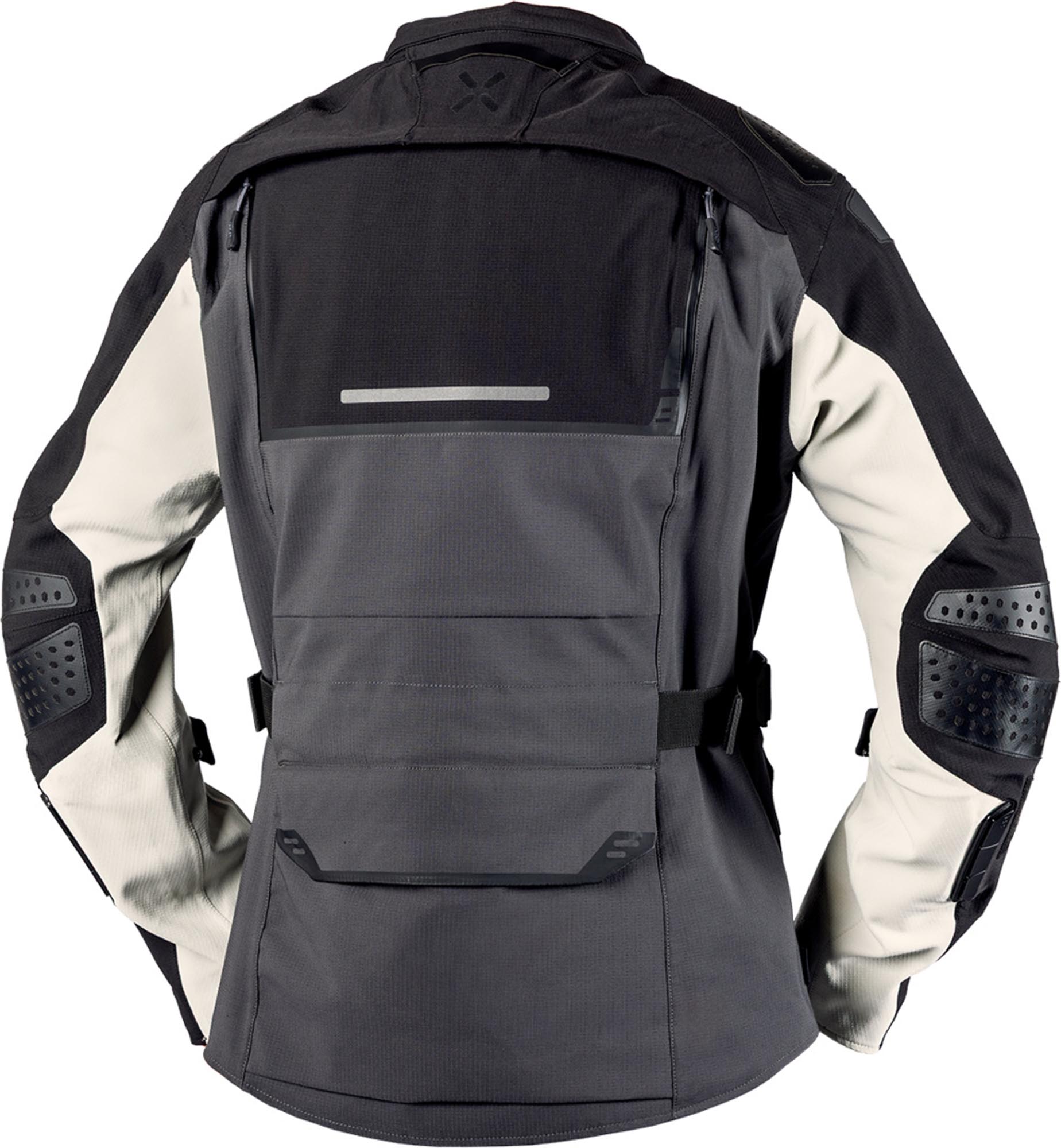 IXS Tourster STX 2.0 waterproof Motorcycle Textile Jacket dark grey/light grey S Figure 2