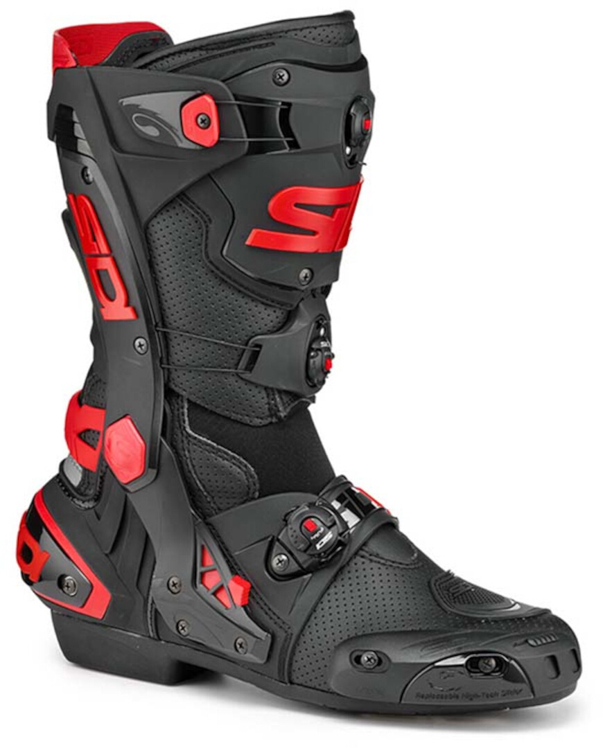 Sidi Rex Air Botas de moto negro/rojo 42 Figura 1
