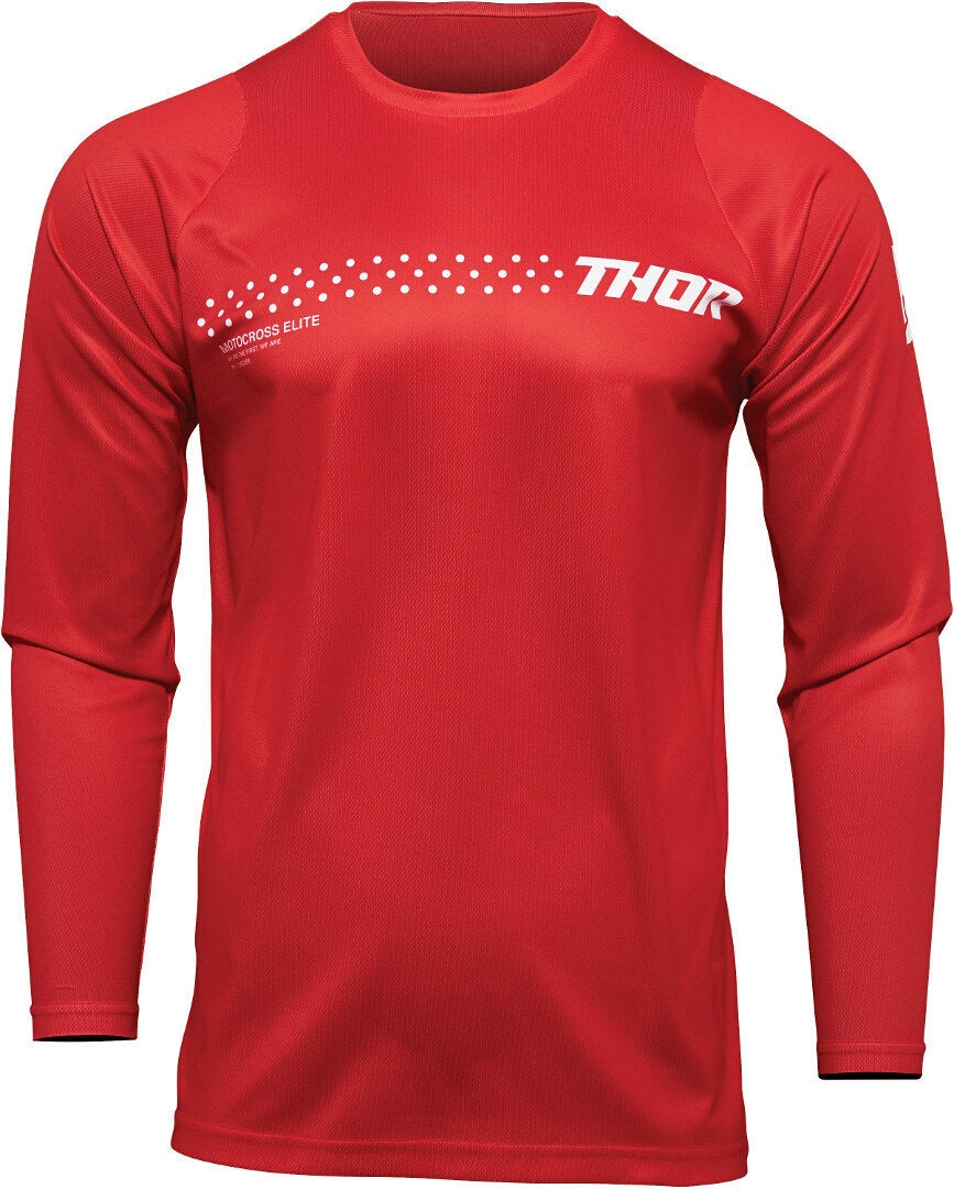 Thor Sector Minimal Jugend Motocross Jersey rot XL Abbildung 1