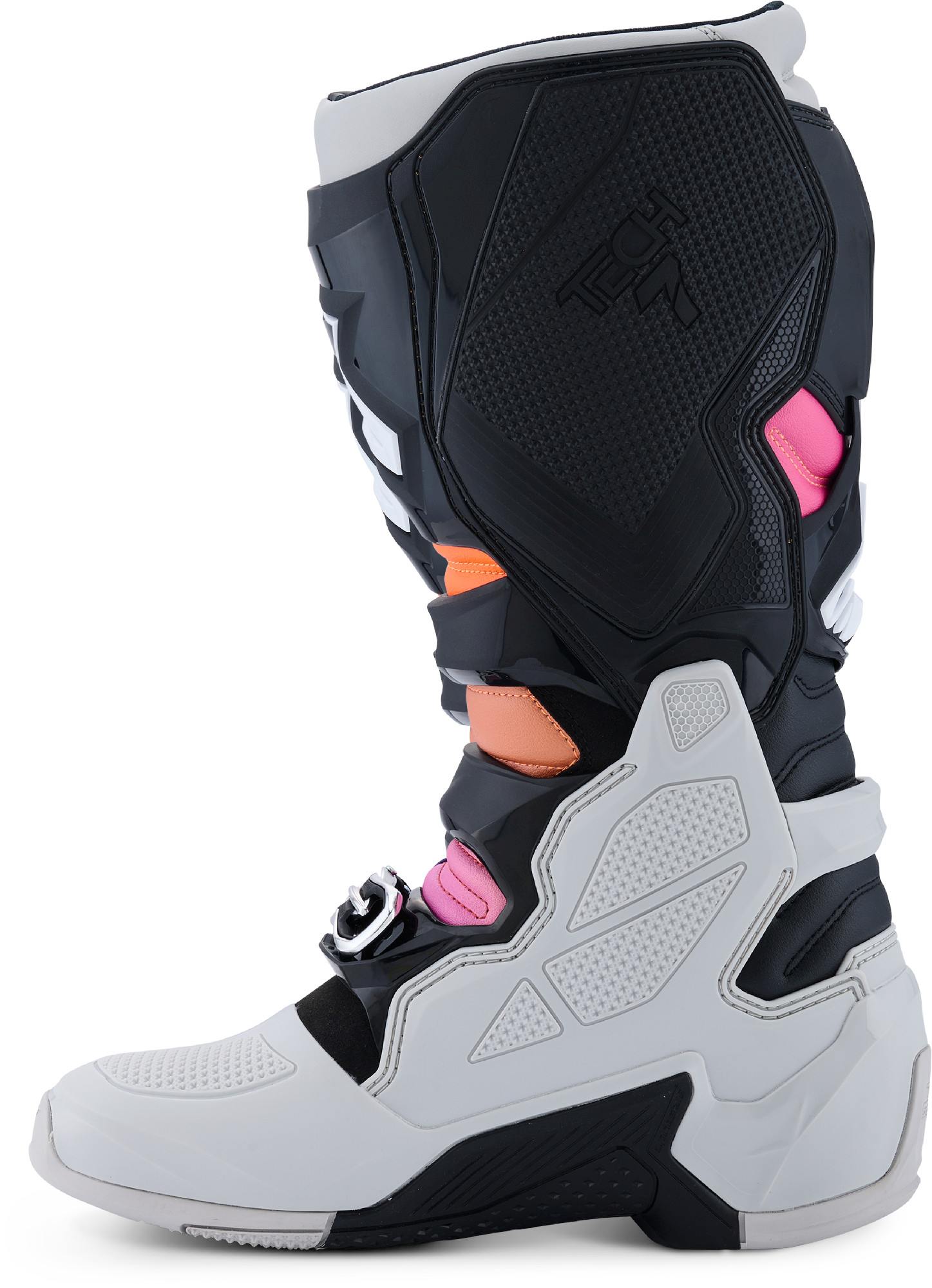 Alpinestars Tech 7 Motocross Stiefel schwarz/hellgrau/orange/pink 15 Abbildung 4