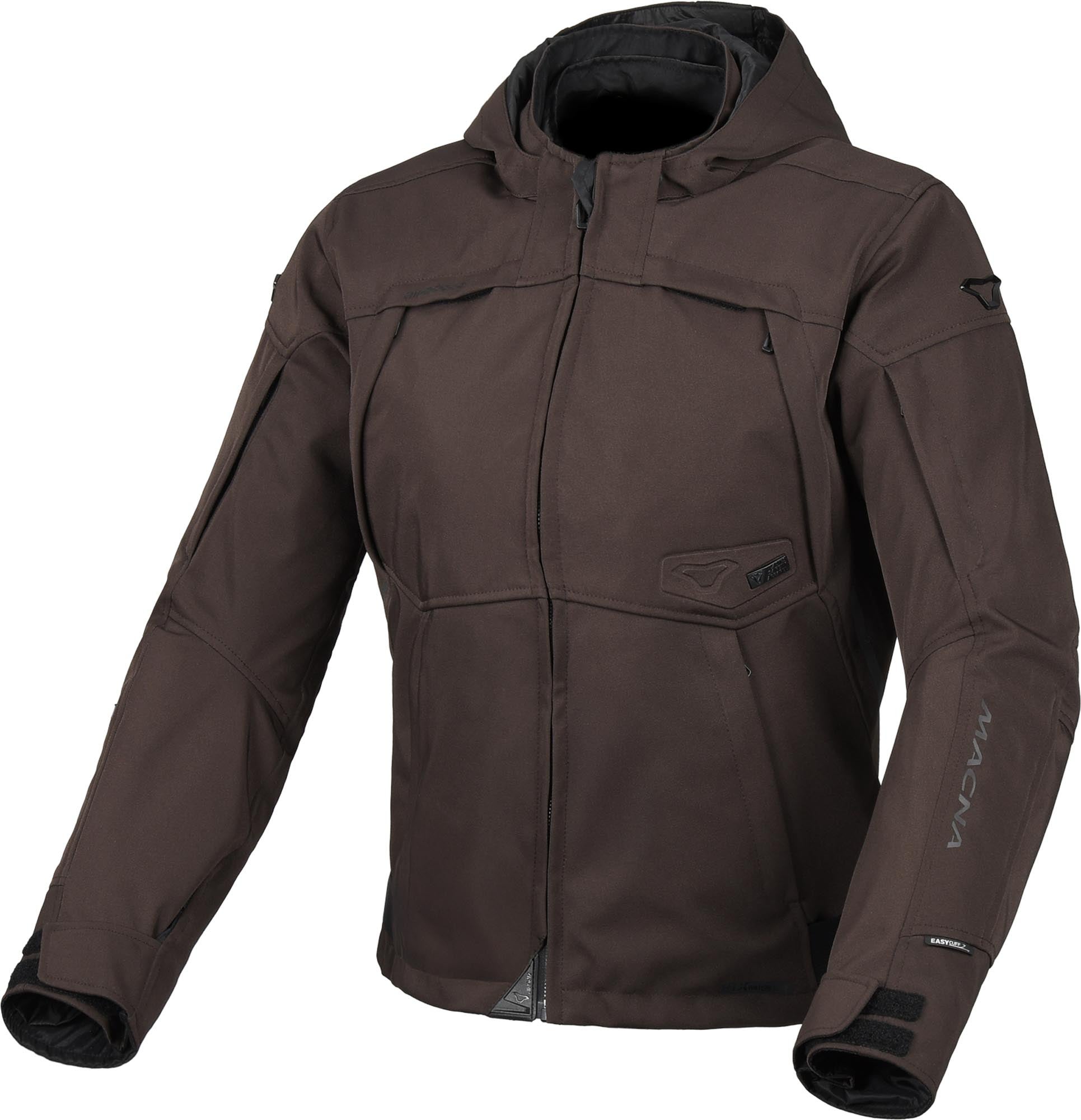 Macna Territor 2.0 vattentät dam-motorcykeltextiljacka brun L Figur 1