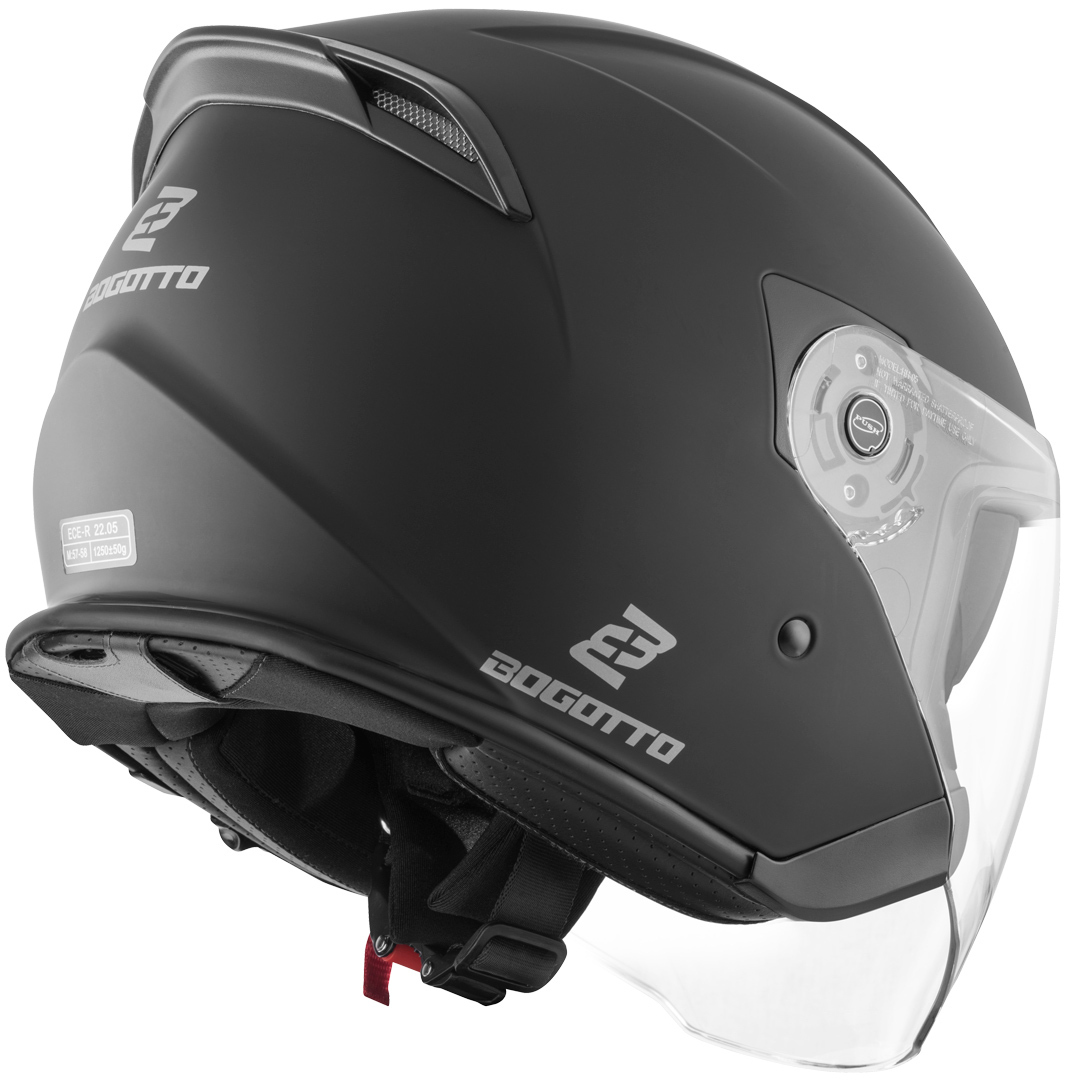 Bogotto V586 BT Casca cu reacție Bluetooth Black matt S Figura 3