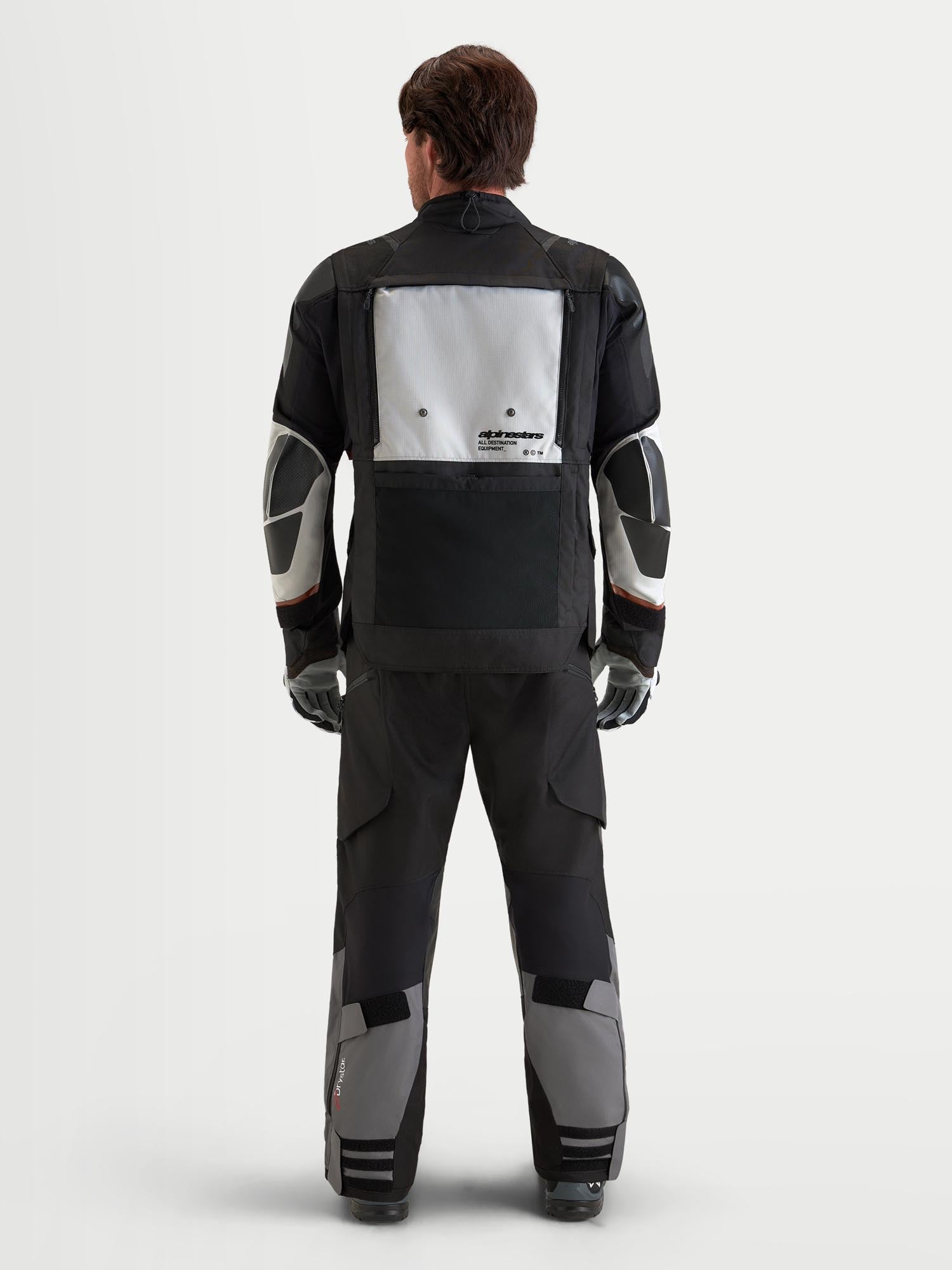 Alpinestars Harok V2 Drystar waterproof Motorcycle Textile Jacket grey/black 3XL Figure 11