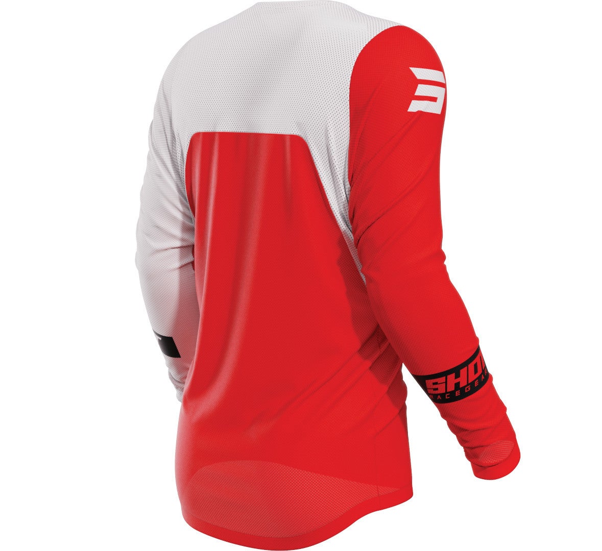 Shot Contact Scope Motorcross jersey rood/wit 3XL Figuur 2
