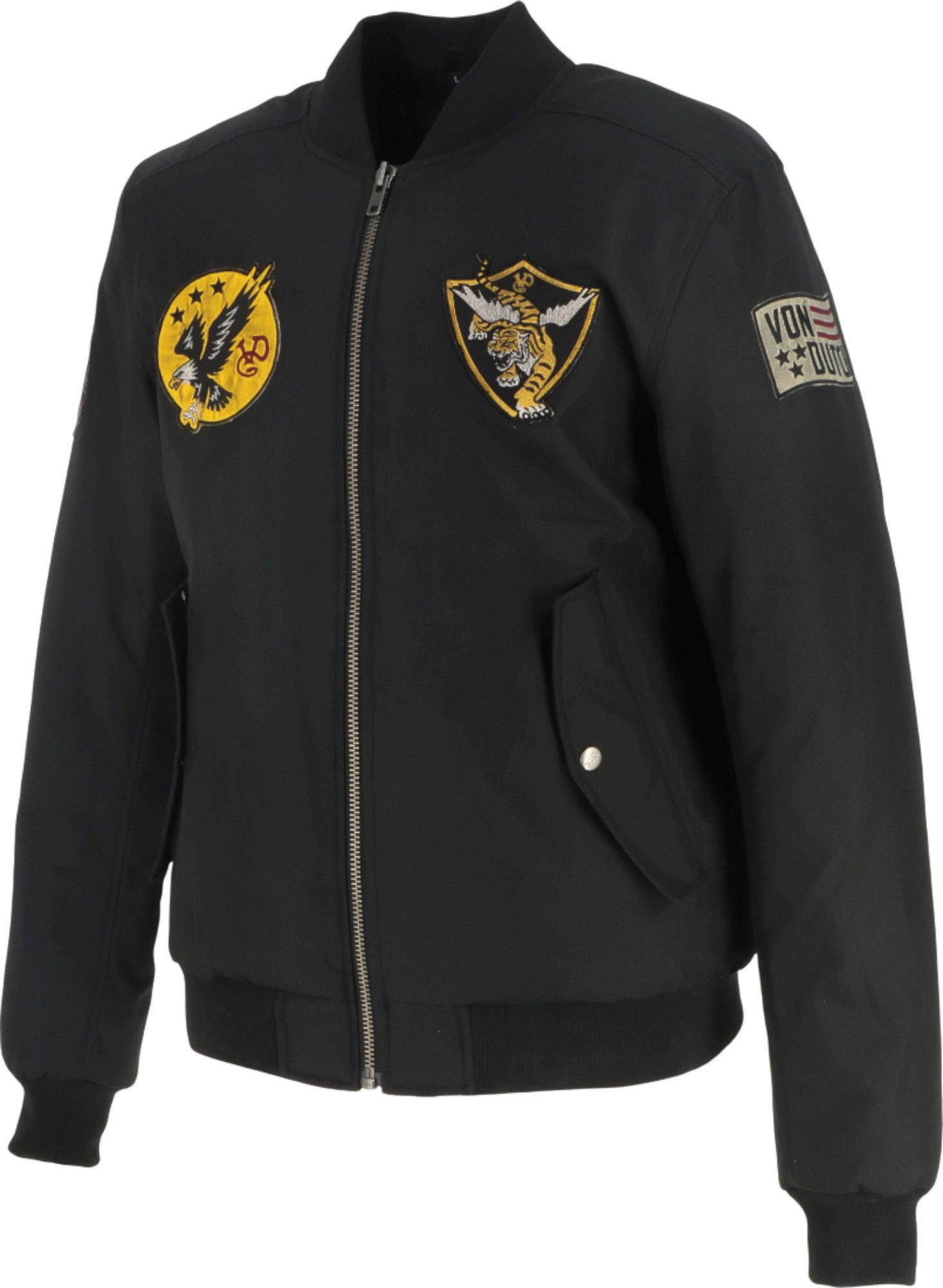 Von Dutch X Helstons Fight Jachetă textilă pentru motociclete negru XL Figura 2