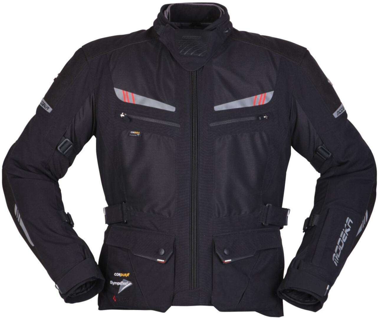 Modeka AFT Air Motorcycle Textile Jacket black XL Figure 1