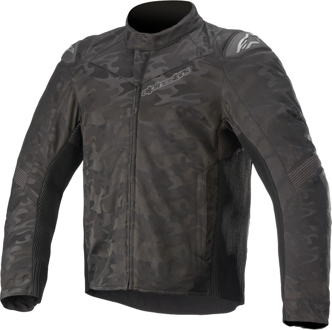Alpinestars T-SP5 Rideknit Camo Motorfiets textiel jas zwart/camouflage XXL Figuur 1