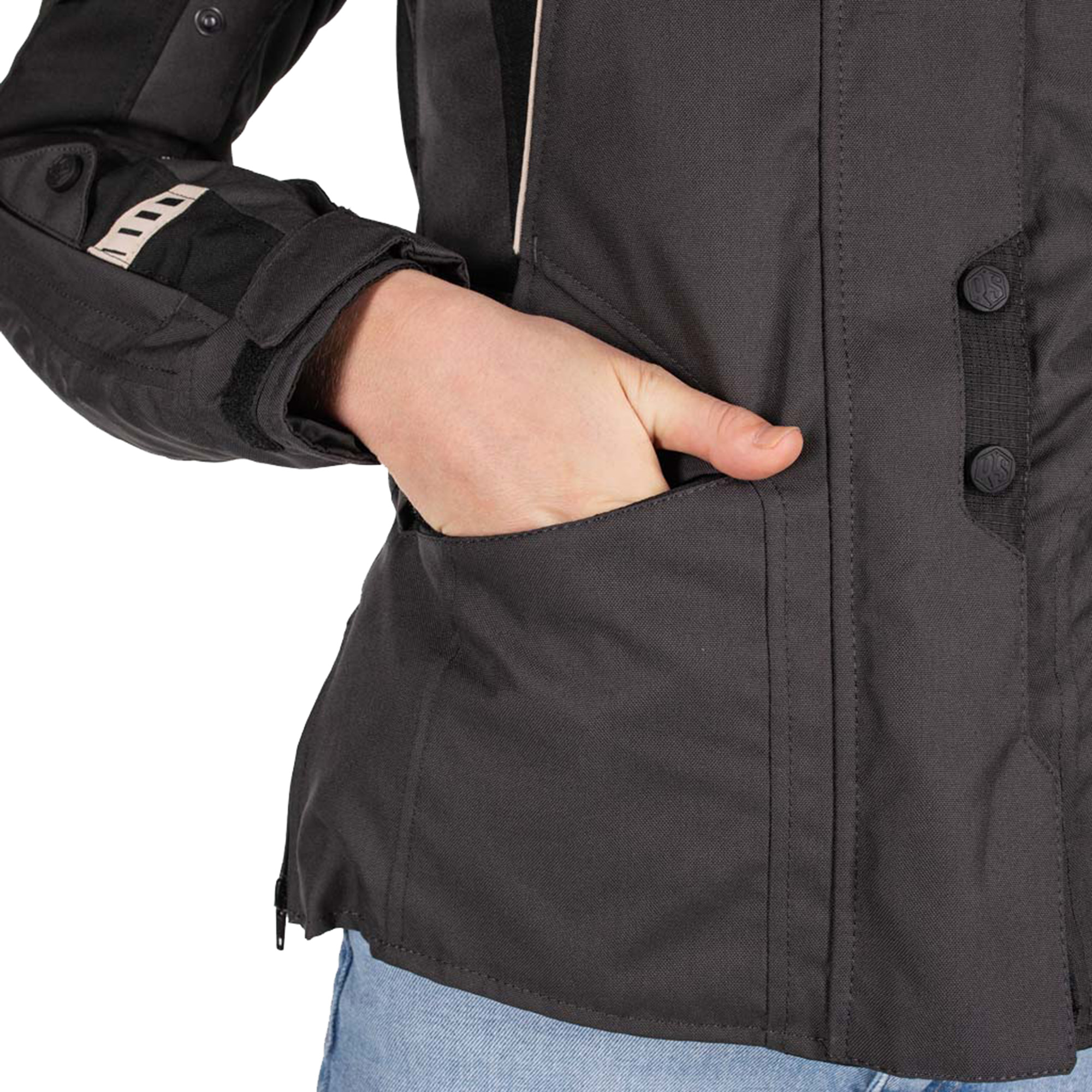 Rusty Stitches Super Leah waterproof Ladies Motorcycle Textil Jacket 48 Figure 6