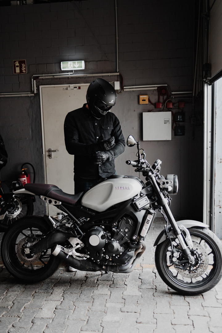 Merlin Porta D30 Canvas Single Layer Motorcycle Shirt black L Figure 3