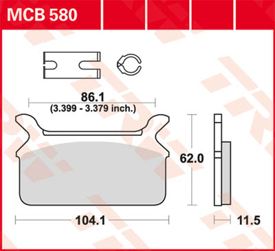 TRW Lucas MCB580 Figur 1