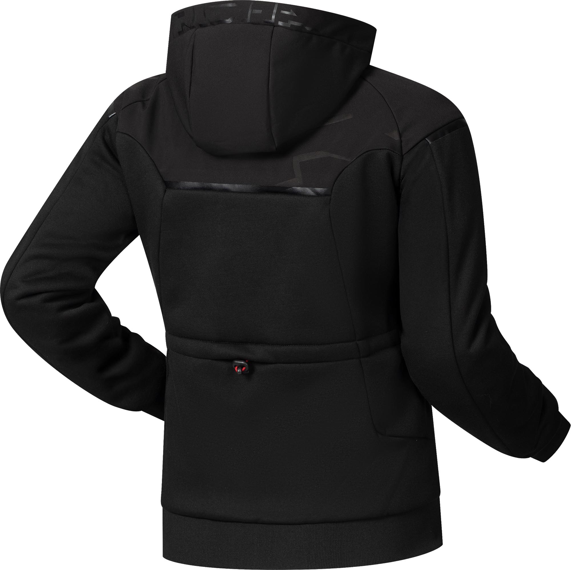 Richa Stradale Sweat à capuche moto pour femmes noir 2XL Figure 2