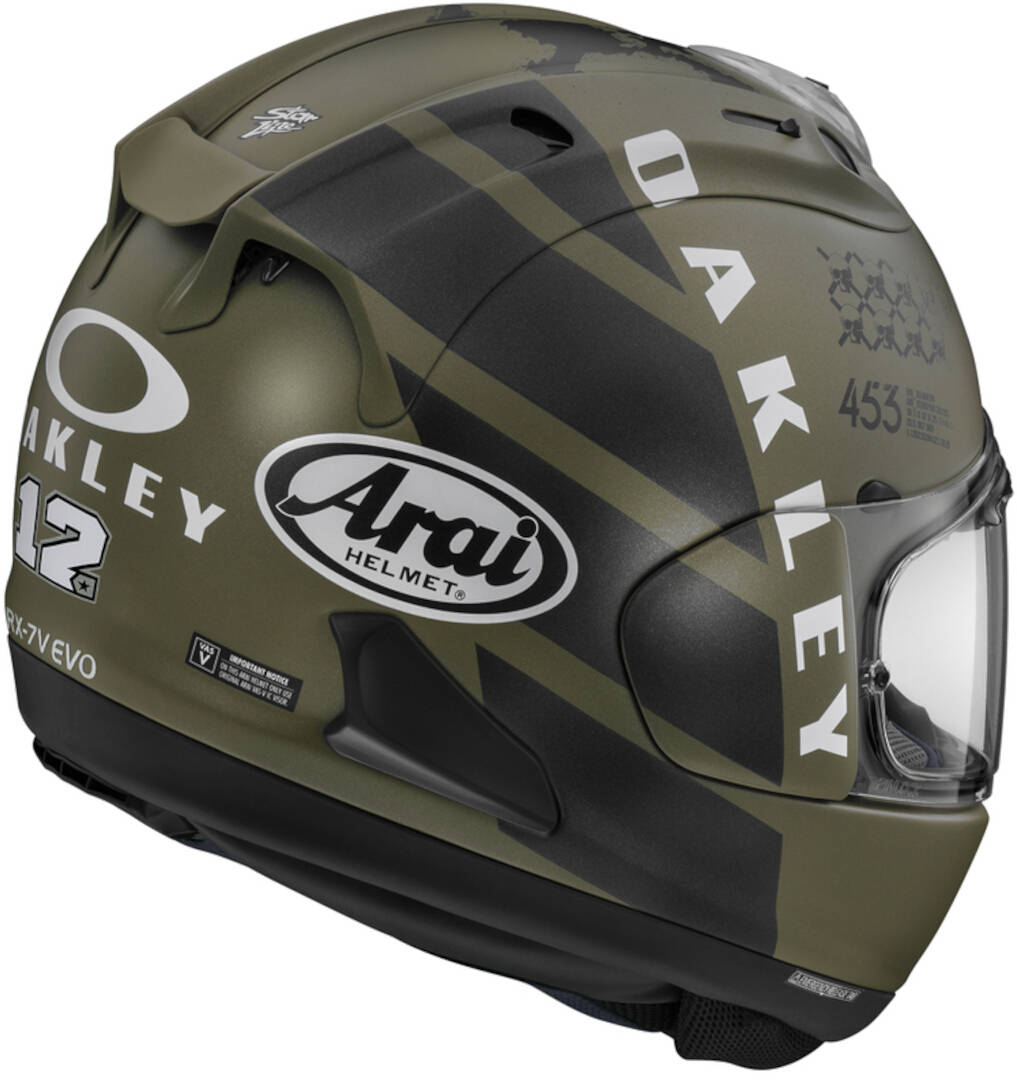 Arai RX-7V Evo Maverick Oakley Casco S (55/56) Figura 2