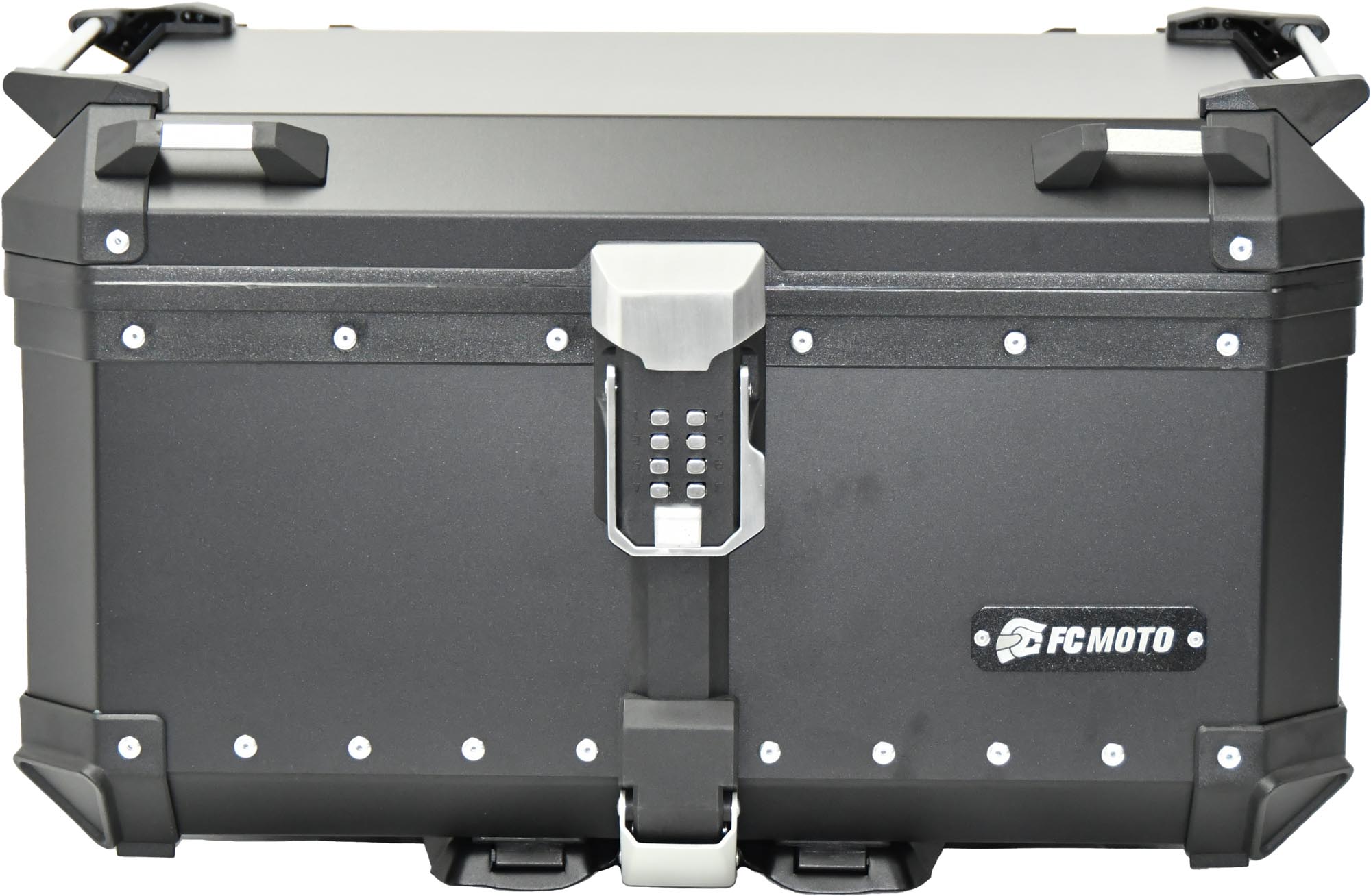 FC-Moto Terreno X PRO Keyless Alu Topcase with adjustable backrest black 65 Ltr. Figure 3