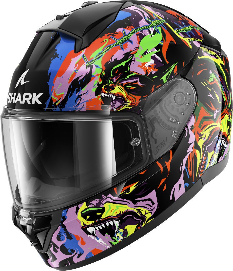 Shark Ridill 2 Raging Beast Capacete Colorido M (57/58) Figura 1