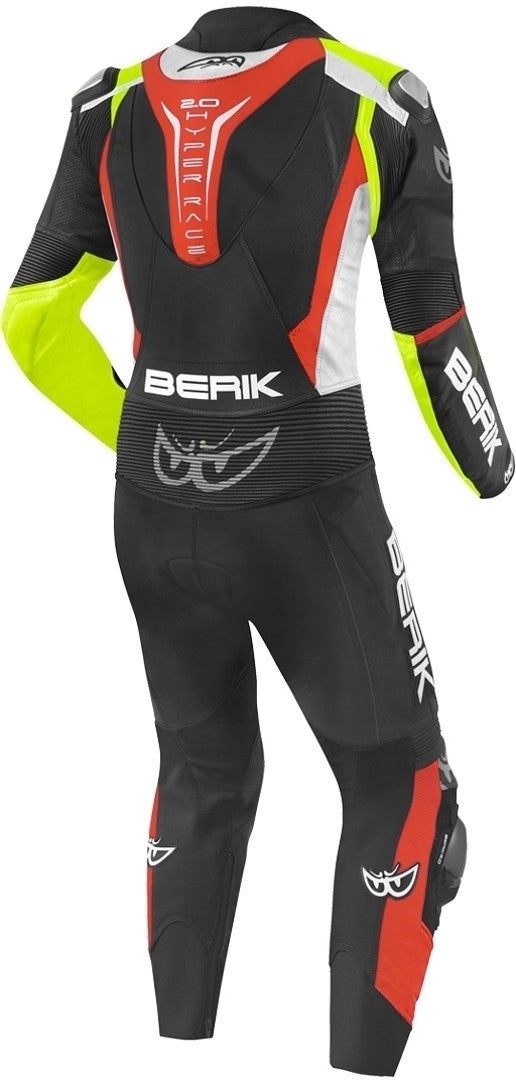 Berik NexG One Piece Motorcycle Leather Suit black/grey/yellow/red 52 Figure 2
