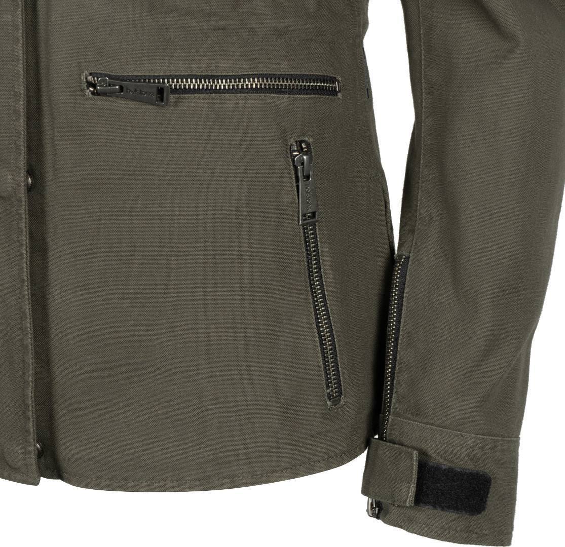 Helstons Tara Damer Motorcykel tekstiljakke Mørk khaki M Figur 2