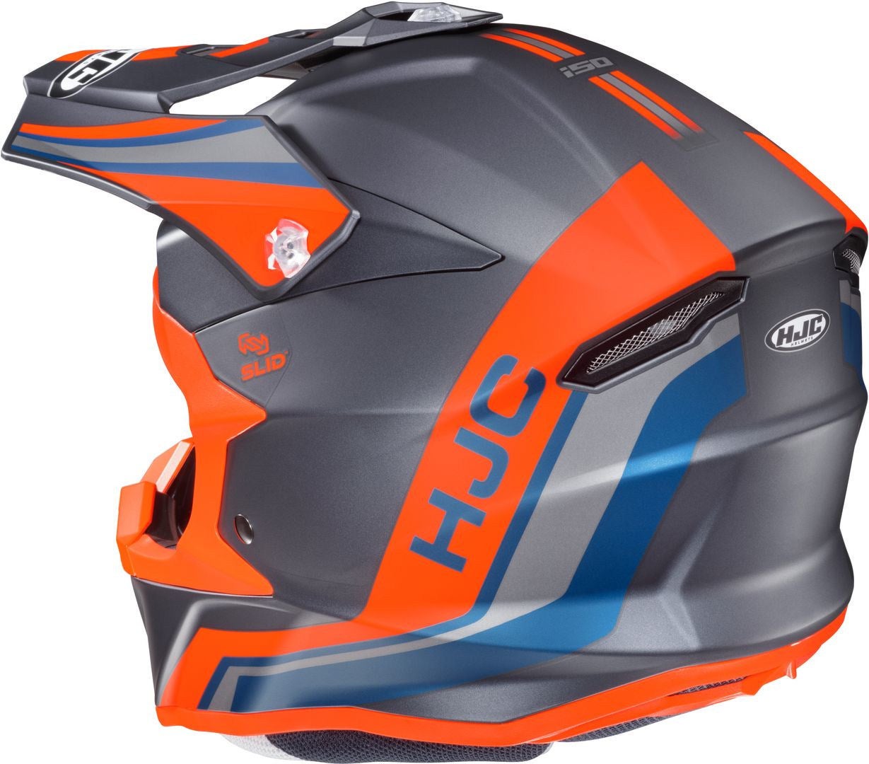 HJC i50 Flux Capacete de Motocross cinza/laranja M (57/58) Figura 2