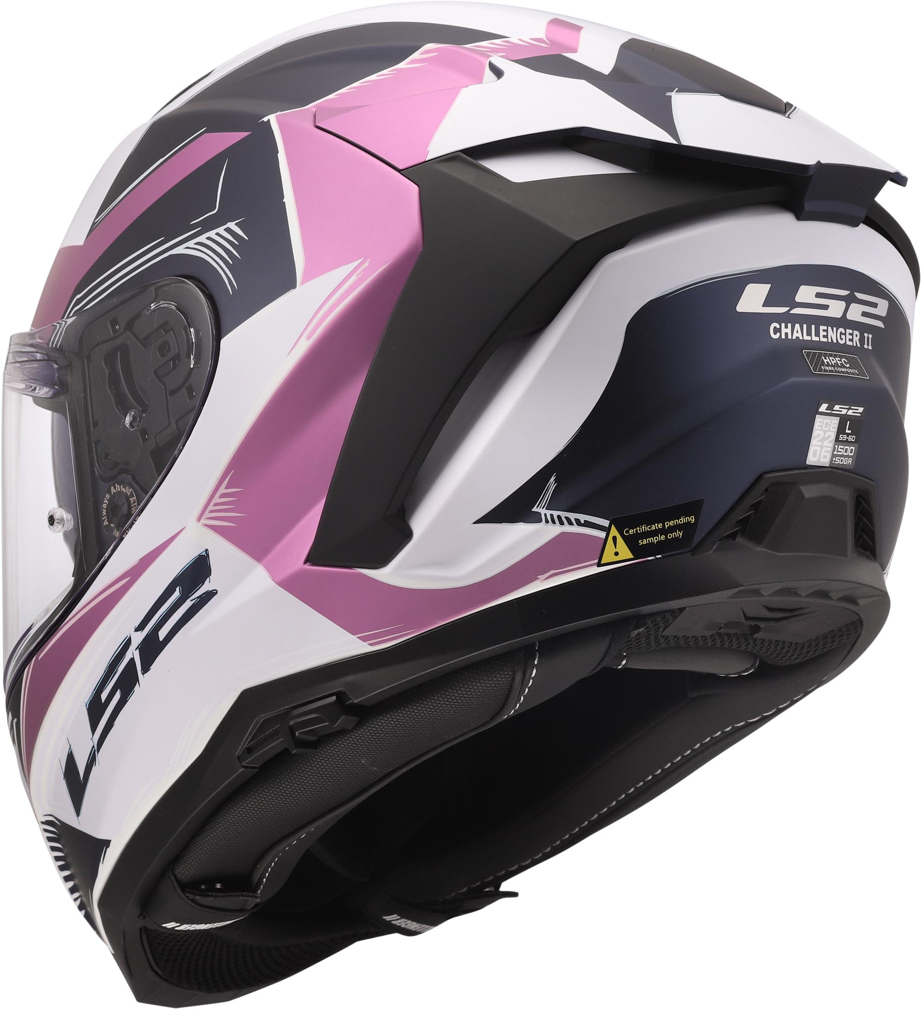 LS2 FF817 Challenger II Flaman Helm S (55/56) Abbildung 3