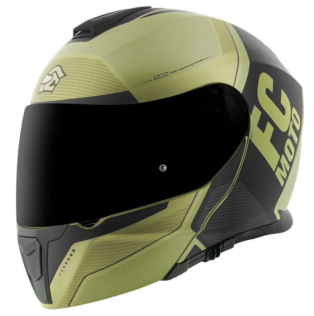 FC-Moto Novo Circuit Casco Verde/Nero M (57/58) Figura 1